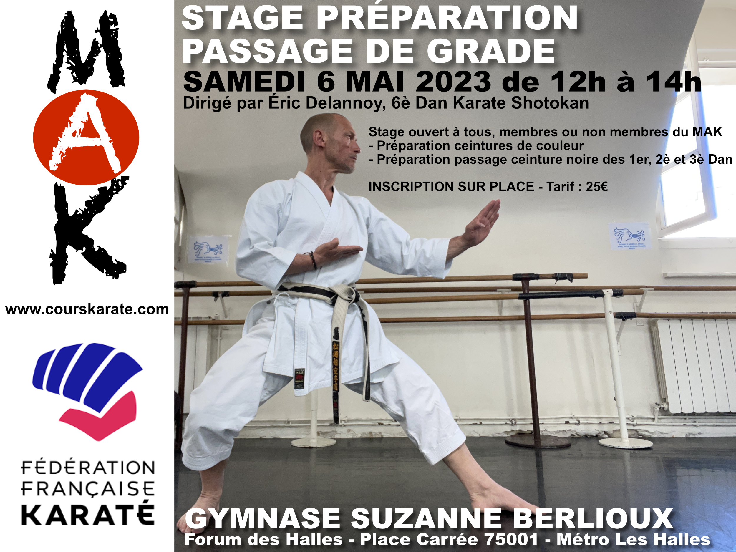 Stage Karate passage de grade